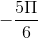 -\frac{5\Pi }{6}