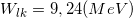 \inline W_{lk}=9,24 (MeV)