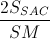 \frac{2S_{SAC}}{SM}