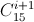 C_{15}^{i+1}