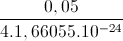 \frac{0,05}{4.1,66055.10^{-24}}