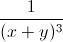 \frac{1}{(x+y)^{3}}