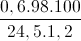 frac{0,6.98.100}{24,5.1,2}