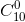 C_{10}^{0}