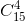 C_{15}^4