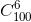 C_{100}^{6}