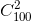 C_{100}^{2}