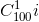 C_{100}^{1}i