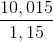 \frac{10,015}{1,15}