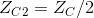 Z_{C2} = Z_{C}/2