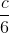 \frac{c}{6}