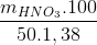 \frac{m_{HNO_{3}}.100}{50.1,38}